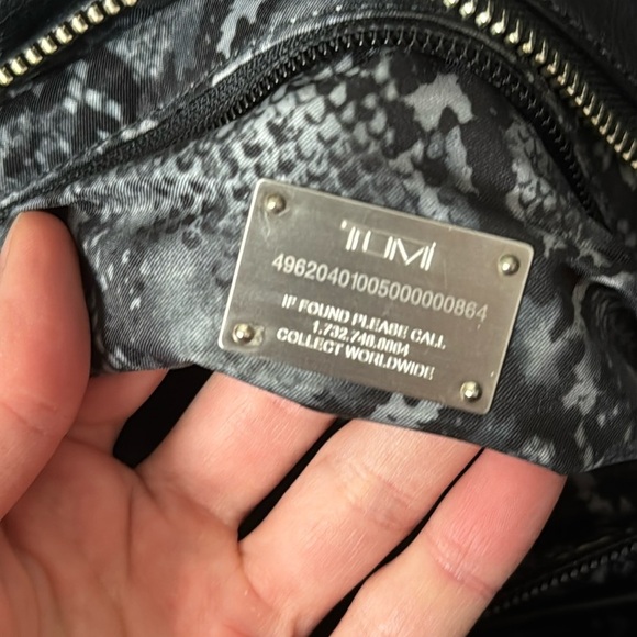 Rare Find Tumi Wool Blend Large Shoulder Laptop Bag - Picture 11 of 11